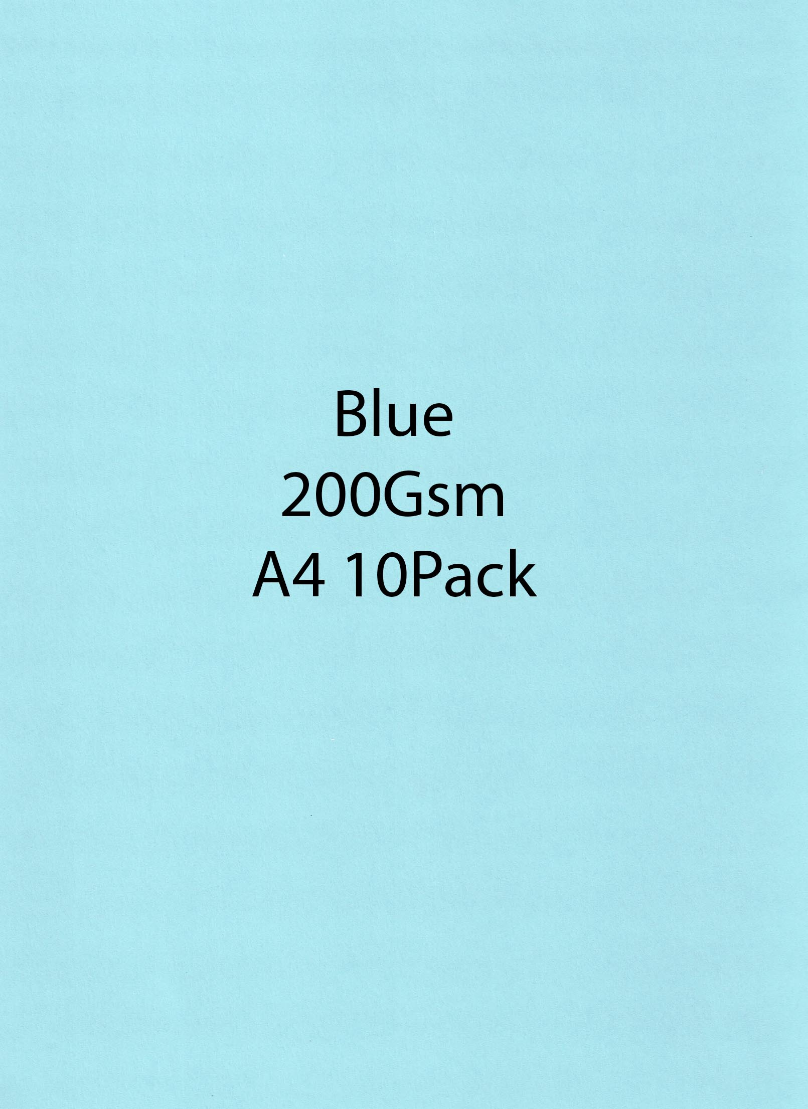 A4 Blue 200 Gsm 10 Pack